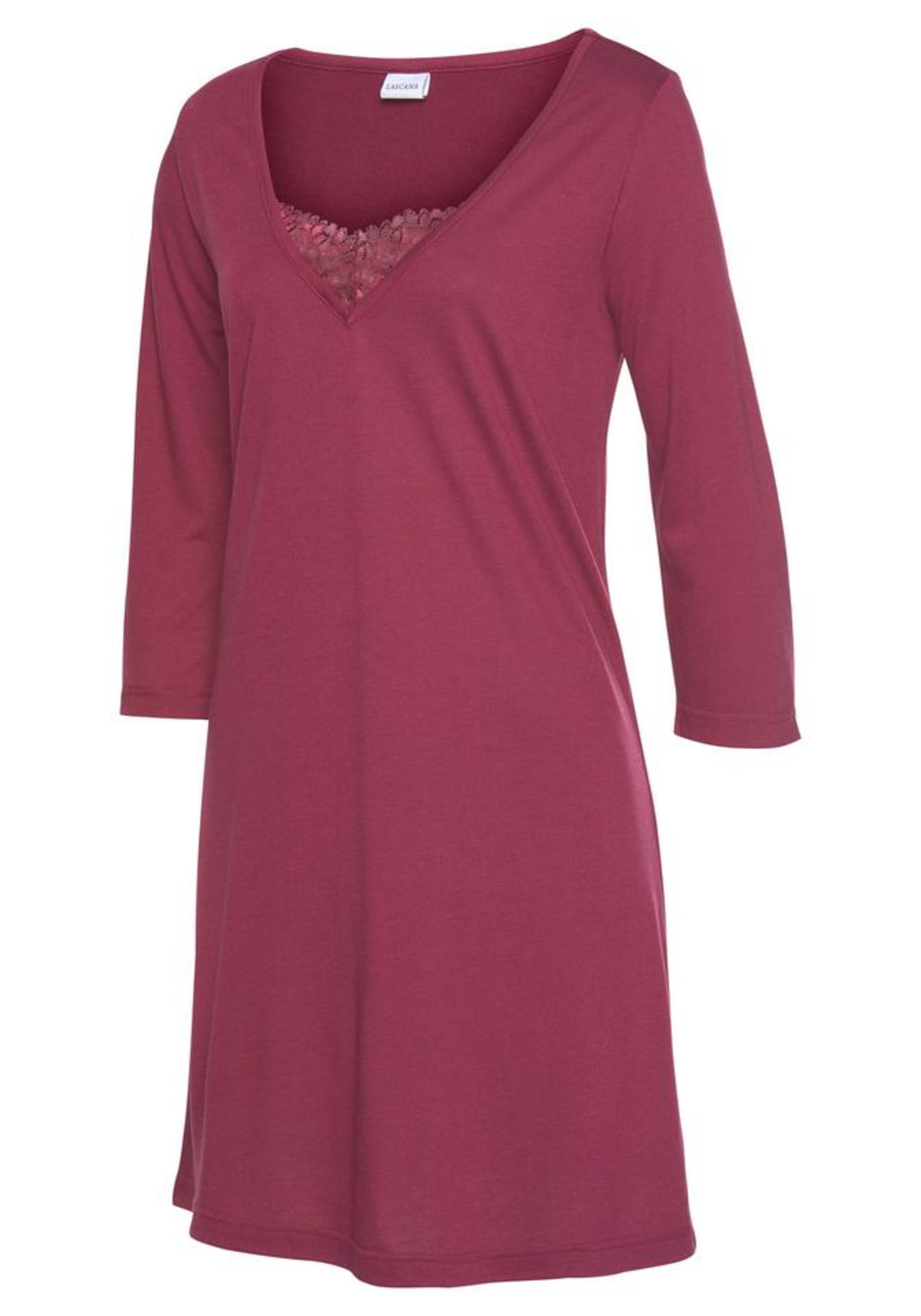 Chemise de nuit LASCANA en rouge