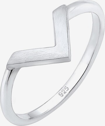 ELLI Ring 'Geo' in Zilver