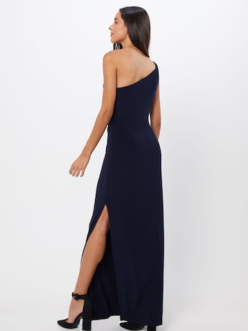 Lauren Ralph Lauren - Vestido de festa 'Bellina' em azul: atrás