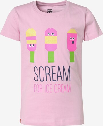 LEGO T-Shirt in Pink: front