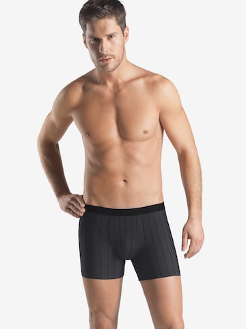 Hanro Boxershorts ' Shadow ' in Zwart: voorkant