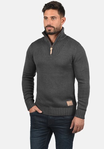 !Solid - Jersey 'Petro' en gris: frente