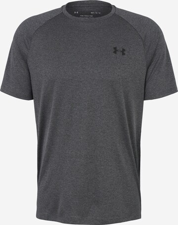 UNDER ARMOUR Funktionsshirt 'Tech 2.0' in Grau: predná strana