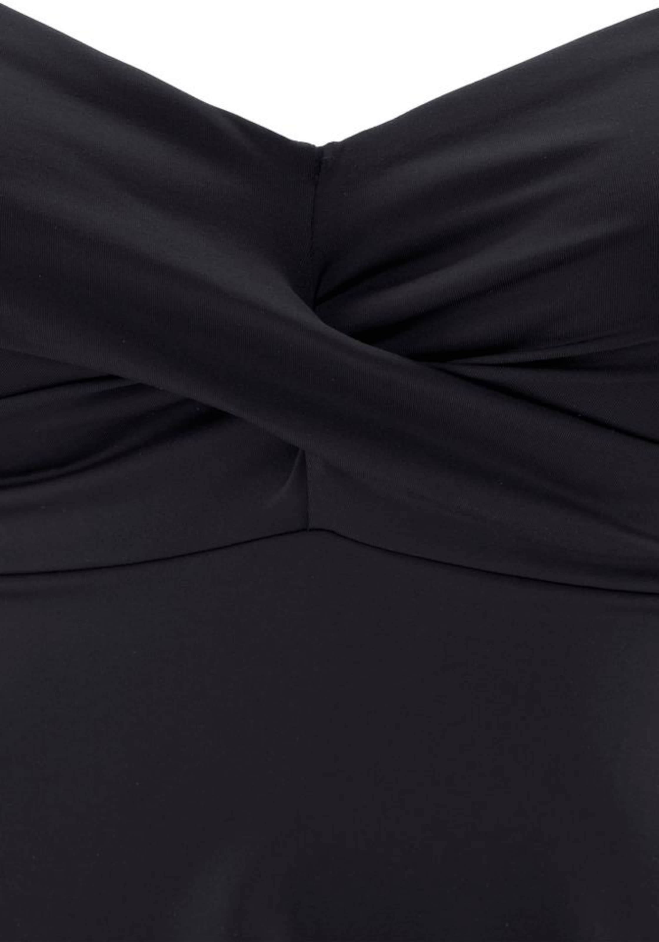 Bustier Haut de tankini 'Spain' s.Oliver en noir