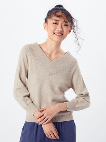 JDY Pullover 'Shanon' in Beige: predná strana