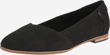 Ballerina 'Julie' di TOMS in nero: frontale