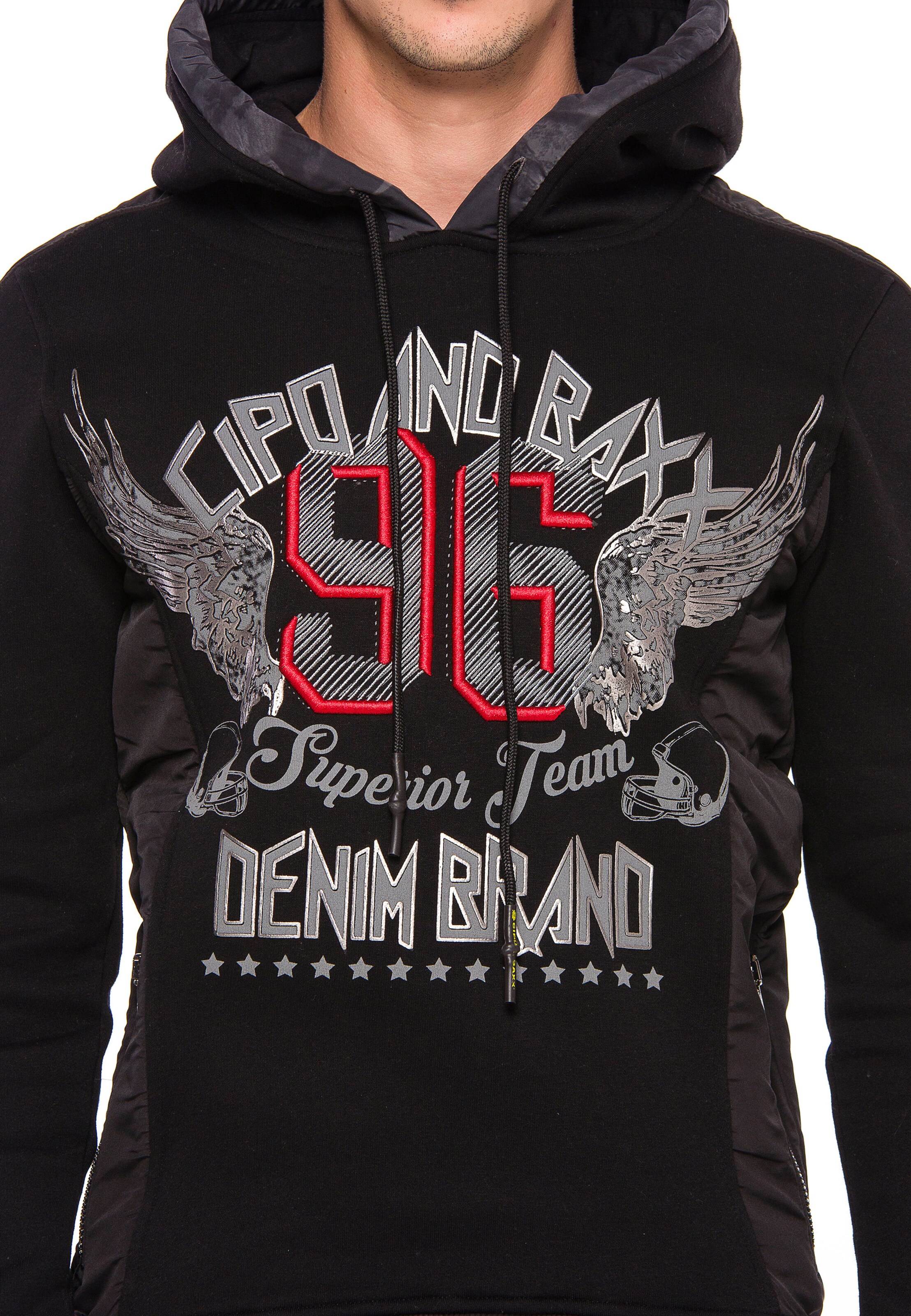 CIPO & BAXX Sweatshirt in Black