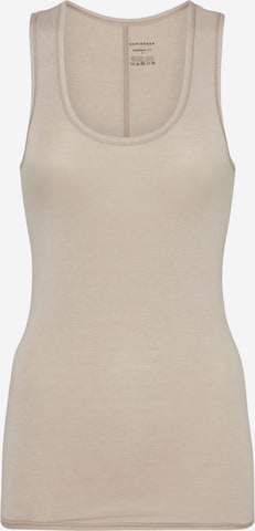 Top 'Personal Fit' di SCHIESSER in beige: frontale