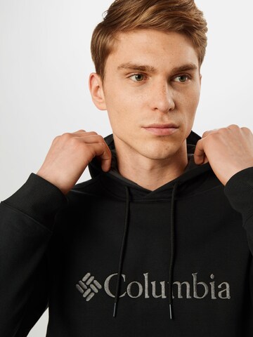 COLUMBIA Regular Fit Sweatshirt in Schwarz