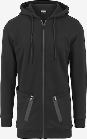 Urban Classics Sweatjacke in Schwarz: predná strana