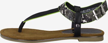 MARCO TOZZI T-bar sandals in Black