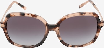 Lunettes de soleil 'ADRIANNA II' MICHAEL Michael Kors en marron : devant