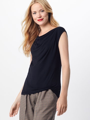 rosemunde - Camiseta en negro: frente