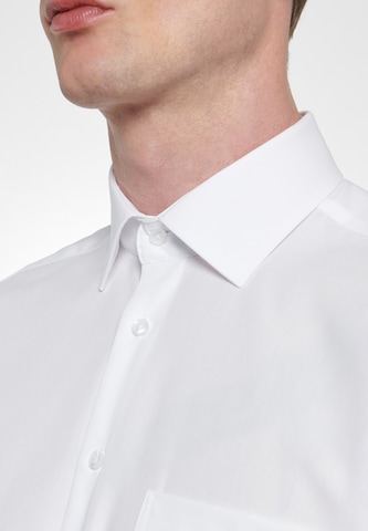SEIDENSTICKER Comfort fit Button Up Shirt in White
