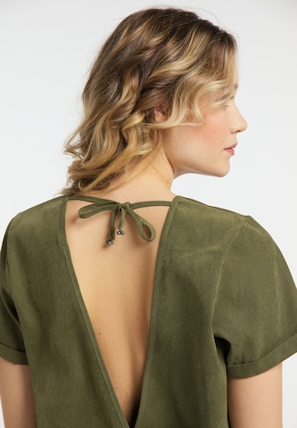 Tuta jumpsuit di DREIMASTER in verde