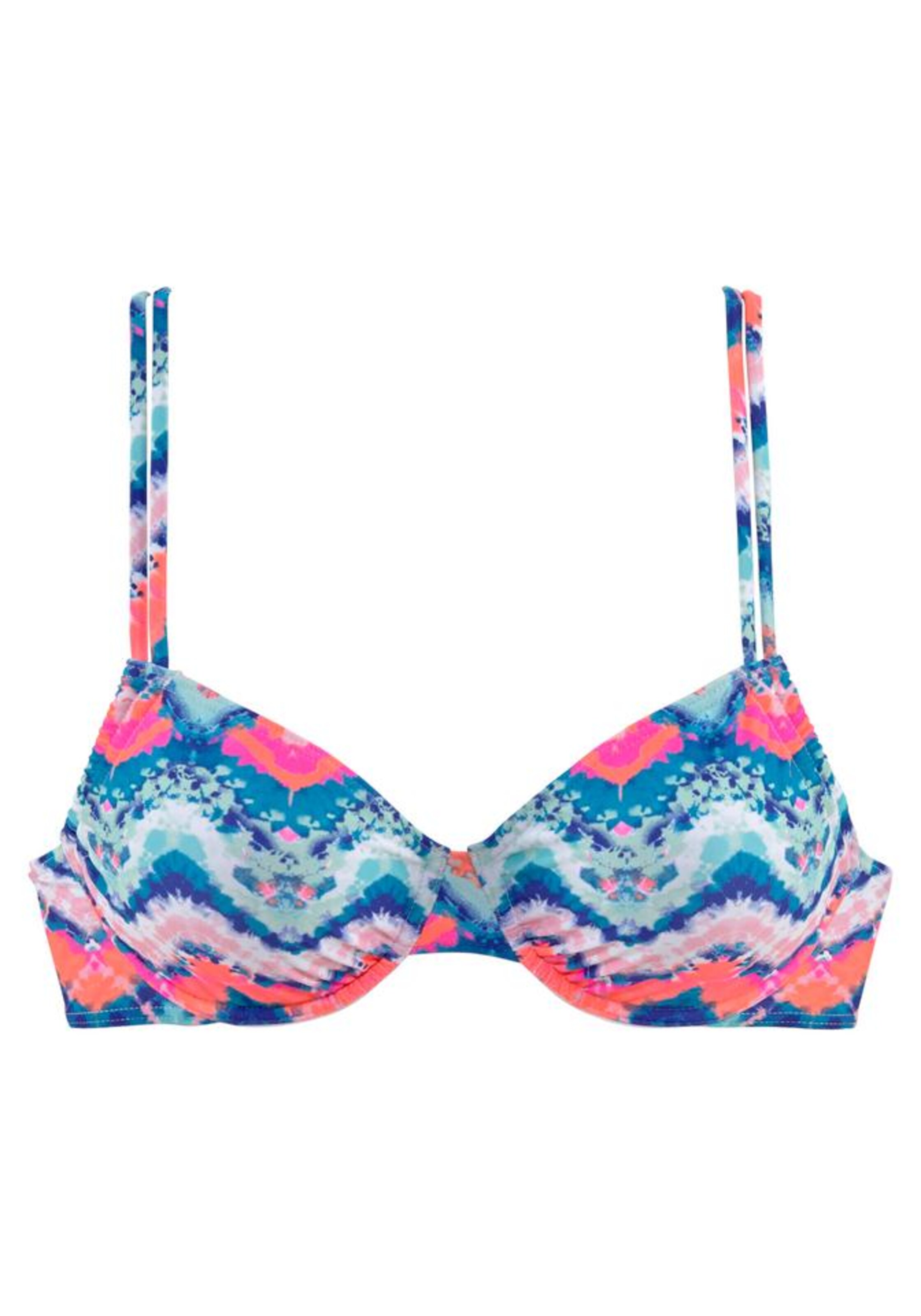 oJePO Bikini VENICE BEACH Top per bikini Face in Blu 