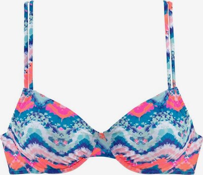 VENICE BEACH Bikinitop 'Face' in blau, Produktansicht
