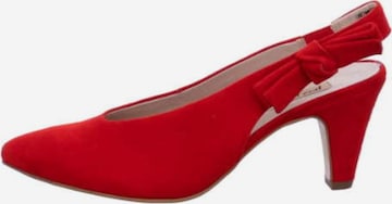 Paul Green Slingback Pumps in Red