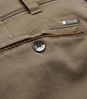 Meyer Hosen Regular Chino Pants 'Oslo' in Brown