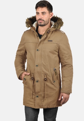 Parka d’hiver 'Pulsoor' INDICODE JEANS en marron : devant