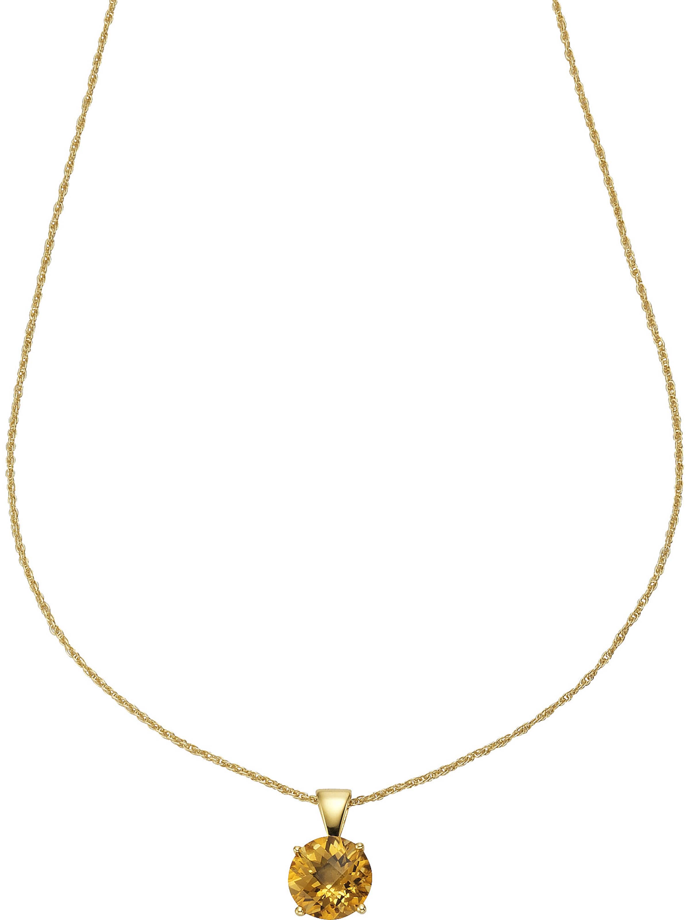 Jamelli Necklace in Gold: front