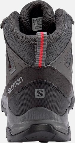 SALOMON Wanderschuhe 'Hillrock Mid GTX' in Grau