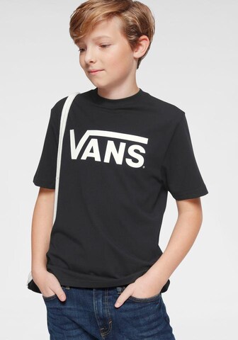 Coupe regular T-Shirt 'CLASSIC' VANS en noir : devant