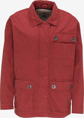 DREIMASTER Between-Season Jacket in Red: front