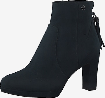 TAMARIS Ankle Boots in Blue: front