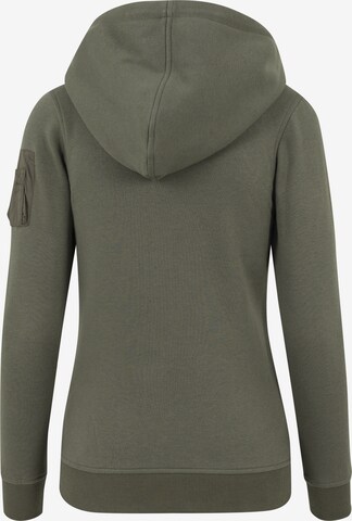 Urban Classics Sweatshirt in Groen