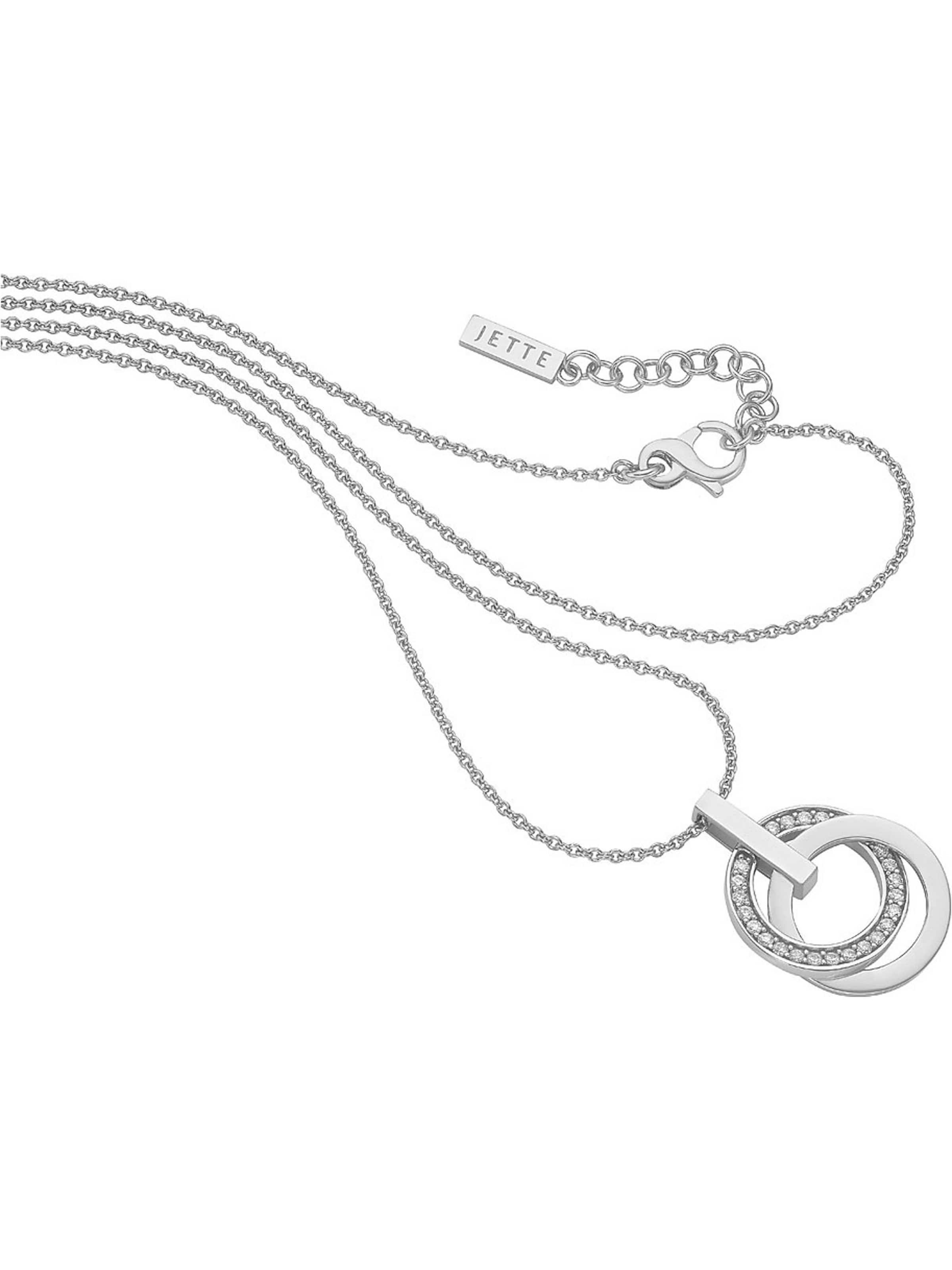JETTE Collier 'Swing' in Silber: Vorderseite