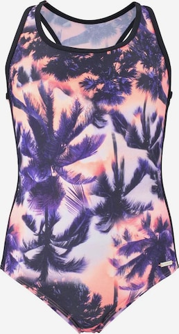 SUNSEEKER Swimsuit in Purple: front