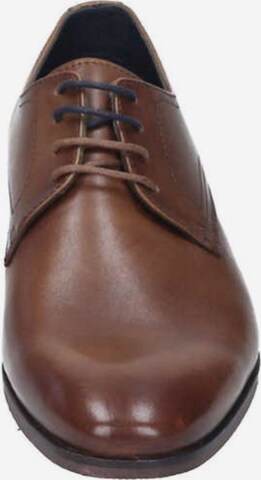 MANITU Lace-Up Shoes in Brown