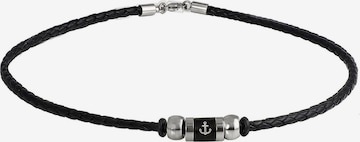 FIRETTI Necklace 'Anker' in Black: front