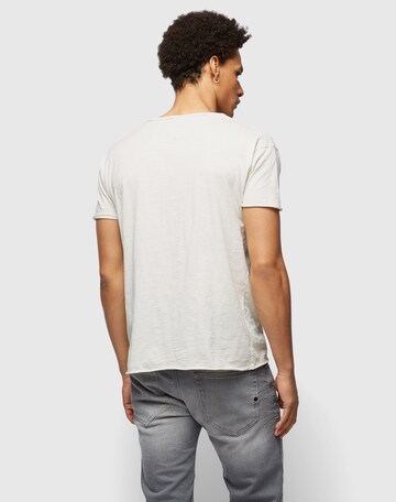 Nudie Jeans Co Shirt 'Roger Slub' in Weiß
