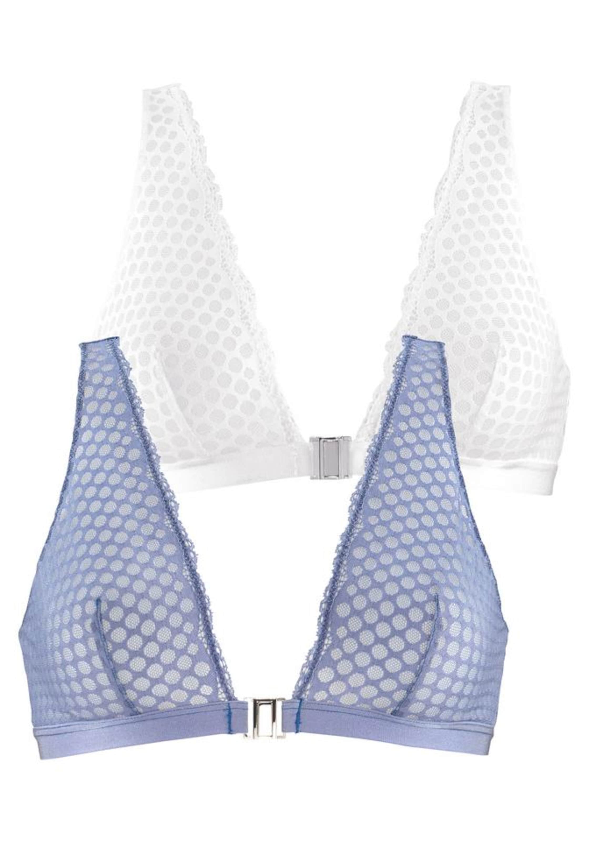 Triangolo Reggiseno di PETITE FLEUR in blu: frontale
