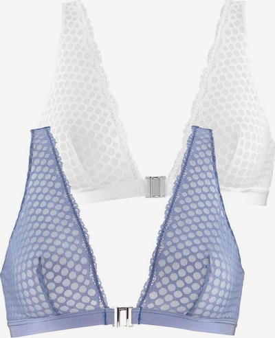 Reggiseno PETITE FLEUR di colore blu fumo / bianco, Visualizzazione prodotti