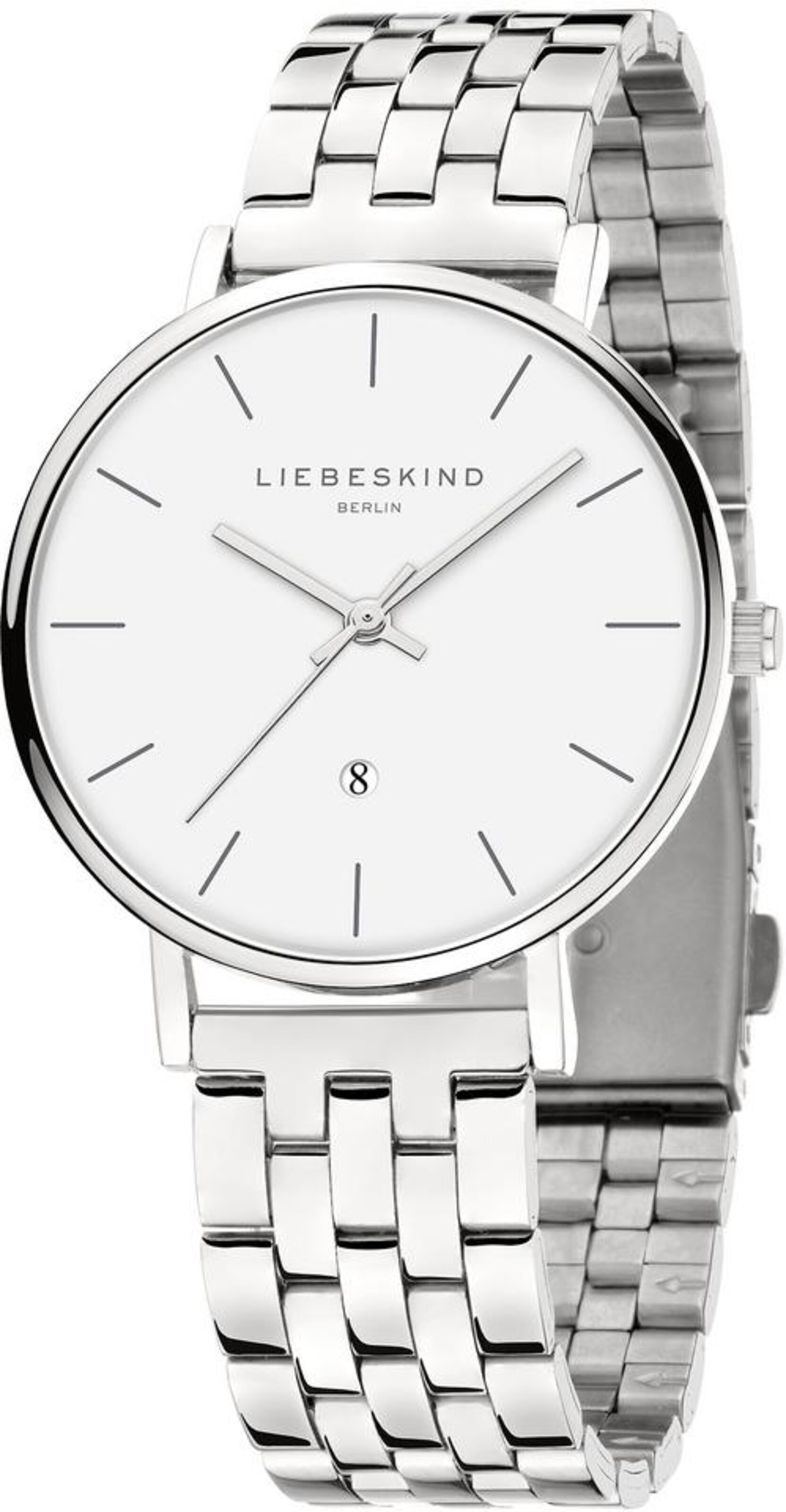 Montre à affichage analogique Liebeskind Berlin en argent