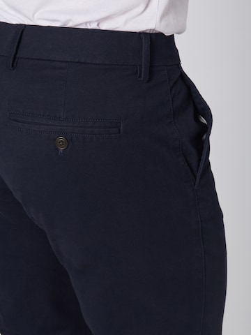 GAP Слим фит Панталон Chino 'Essential' в синьо