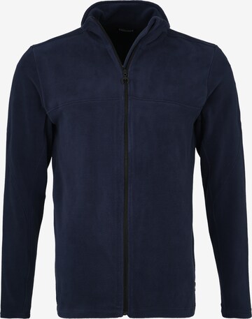 Jachetă  fleece de la CHIEMSEE pe albastru: față
