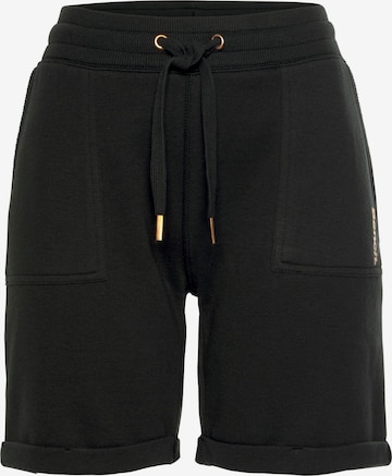 Pantalon BENCH en noir : devant