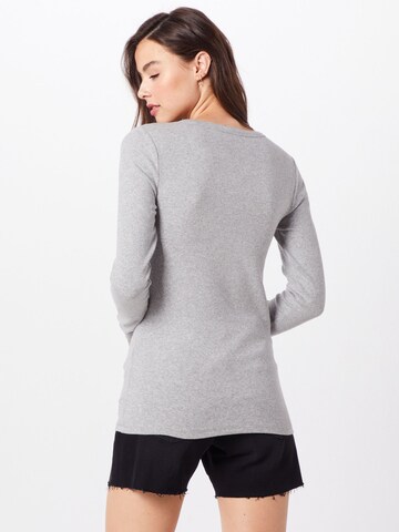 GAP Shirt 'LSMODCREW' in Grey: back