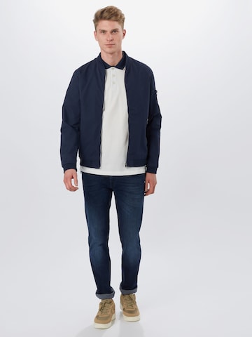 JACK & JONES Regular Fit Bluser & t-shirts 'Bluwin' i hvid