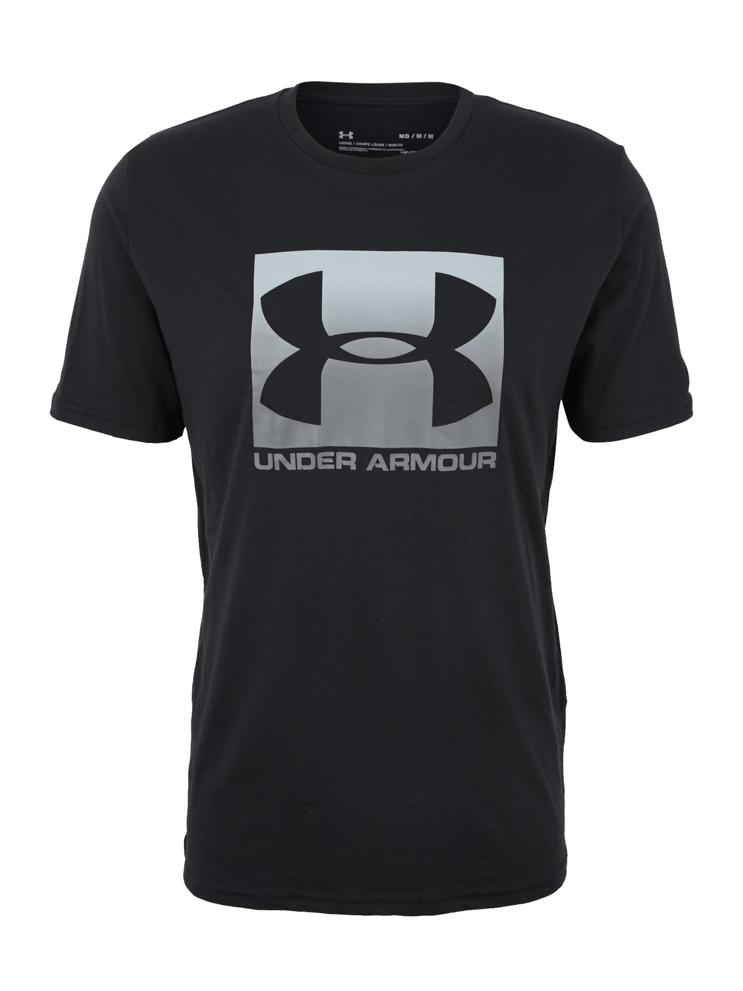 UNDER ARMOUR Performance Shirt in Black: front