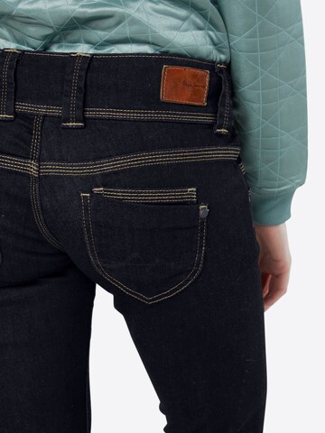 Pepe Jeans Slimfit Jeans 'Venus Straight Leg' in Blauw