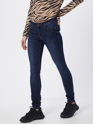 TOM TAILOR DENIM Skinny Jeans 'Jona' in Blauw: voorkant