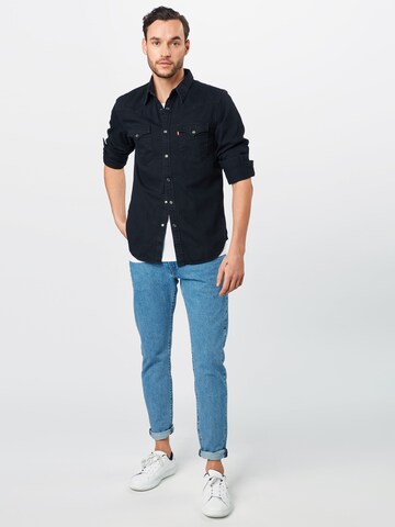 LEVI'S ® Regular fit Overhemd 'Barstow Western Standard' in Zwart