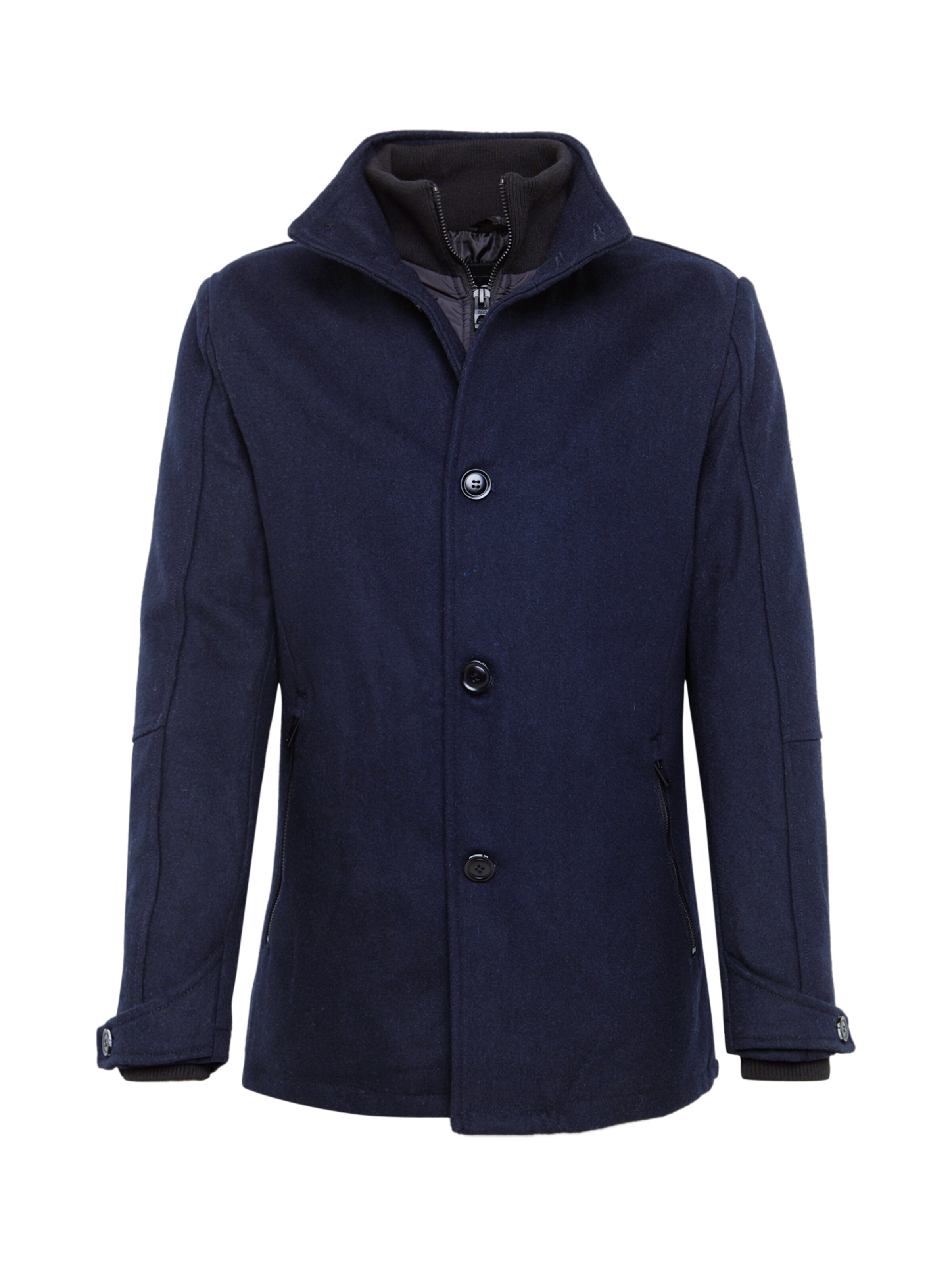 INDICODE JEANS - Tussenjas 'Clark' in de kleur Navy