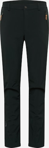 ICEPEAK - regular Pantalón de montaña 'Argo' en negro: frente