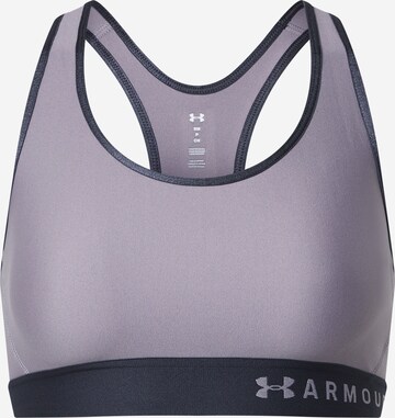 UNDER ARMOUR Sports Bra in Purple: front